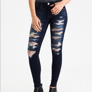 American Eagle jeans ripped skinny jeans